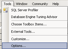 ssms-tools-options