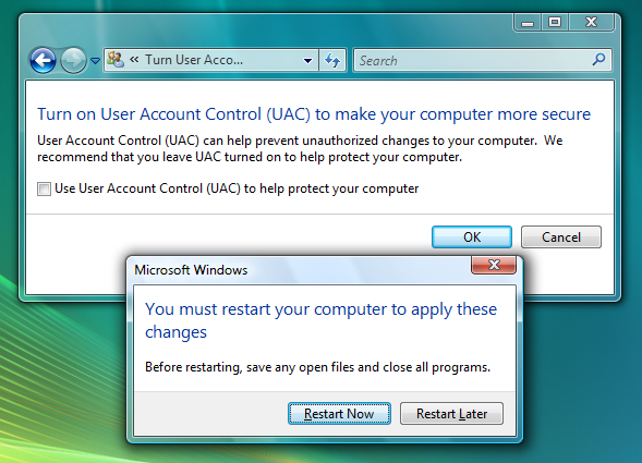 Restart Vista Restart Vista
