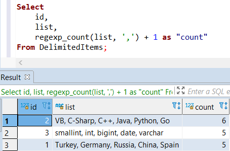 Redshift temporary table with delimited data