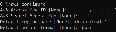 AWS Access Key ID and AWS Secret Key for CLI