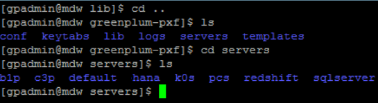Pivotal PXF connection configuration files