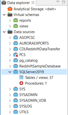 SQL Server as new data source in Data Virtuality Studio