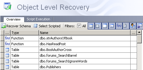 Quest-Software-LiteSpeed-Object-Level-Recovery-feature