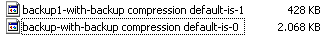 compare-sql-backup-compression-with-uncompressed-backups