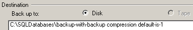 sql-backup-destination-for-compressed-backup