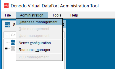 Denodo Virtual Database Management