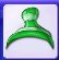 green purble character hat