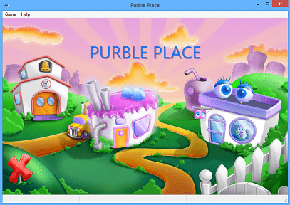 play Purble Place on Windows 8
