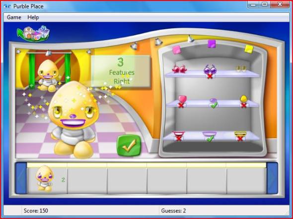 Free Download Purble Place for Windows XP and How to Play Purble Place Vista Game