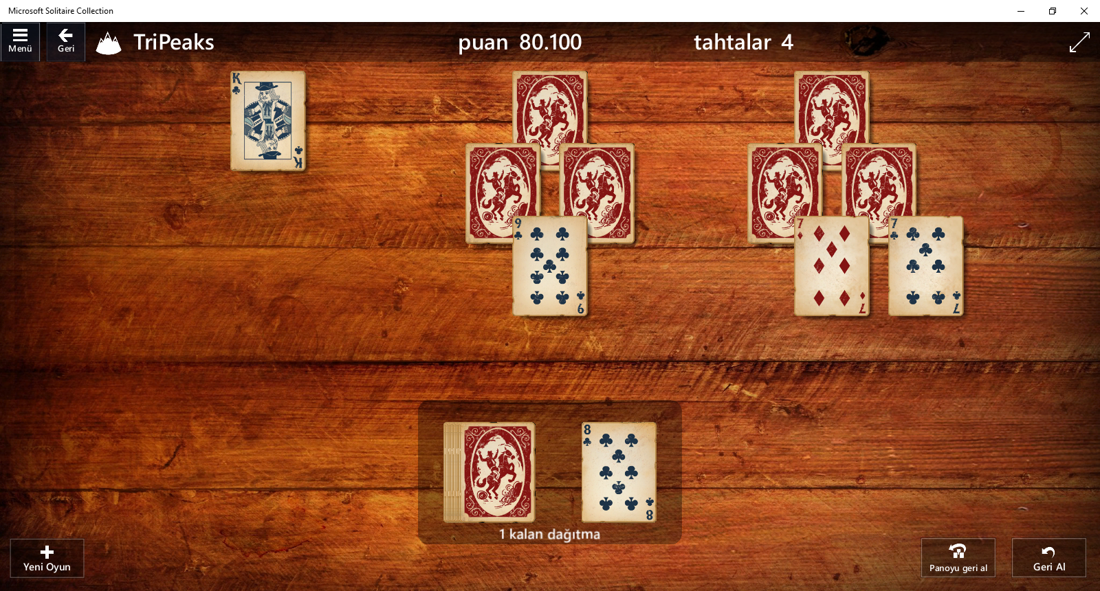 play TriPeaks Solitaire games