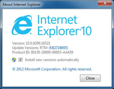 microsoft internet explorer 10 download