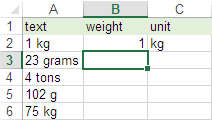 extracting numbers from string values using Flash Fill in Excel 2013