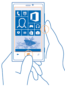 how to take screenshot on Nokia Lumia 920 Windows phone 8