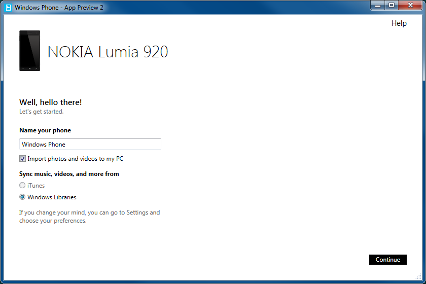 manage your Windows Phone 8 Nokia Lumia using Windows Phone app for desktop