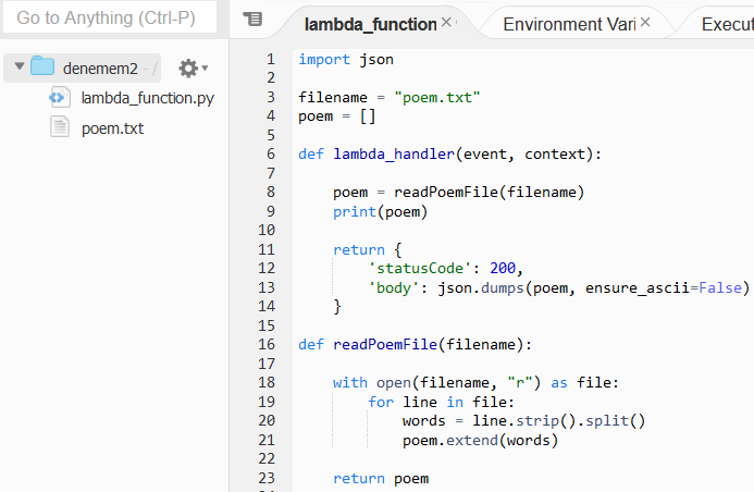 Python code to read text file to list object