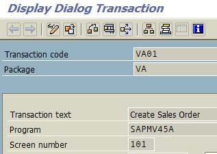 ABAP package name for any SAP transaction code on SE93