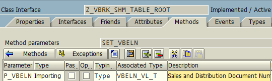 Set method parameter for ABAP shared memory class