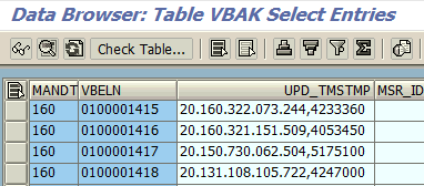 convert timestamp to string using ABAP function module