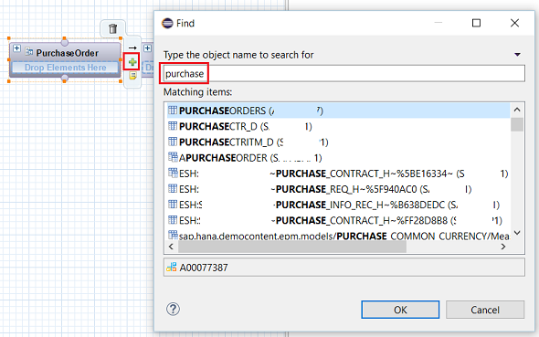  elegir tabla de base de datos