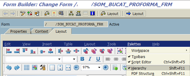 SAP Adobe Form Builder