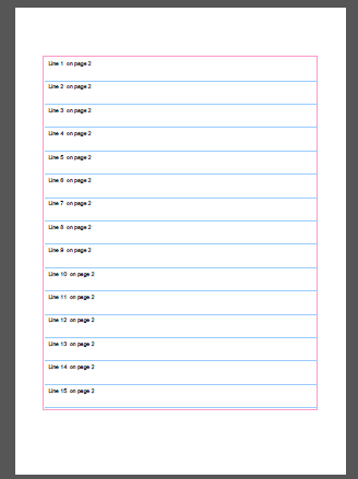 ADS Adobe Document Services test output