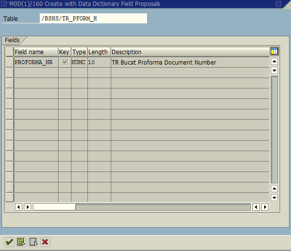 SAP business objects from ABAP table