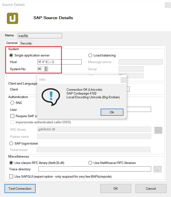 connect SAP from Theobald Xtract Universal