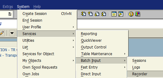 ABAP batch input recorder for mass change of SAP invoices