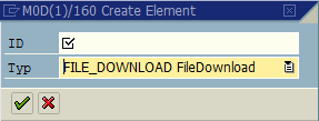 Web Dynpro File_Download FileDownload element for Adobe Form display