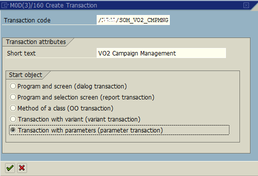 create tcode for Web Dynpro application