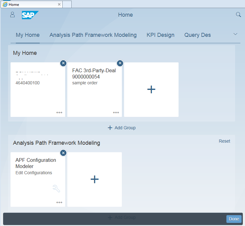 customize Fiori Launchpad Home Page