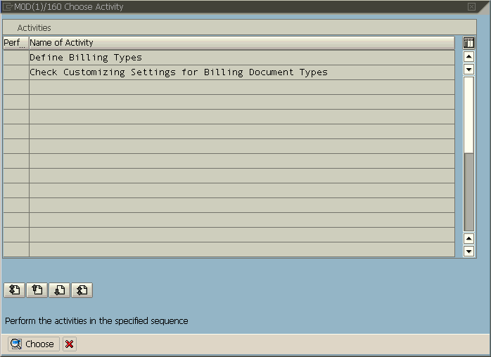 Define Billing Types for SD documents