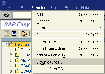 download-sap-favorites-to-pc