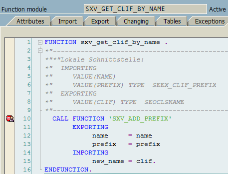 find ABAP BAdI for SAP program or transaction code