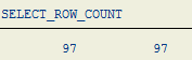 select row count for ABAP programmer