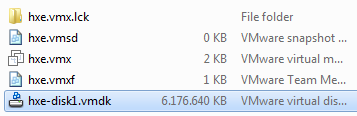 VMware virtual disk files for SAP HANA Express 2.0