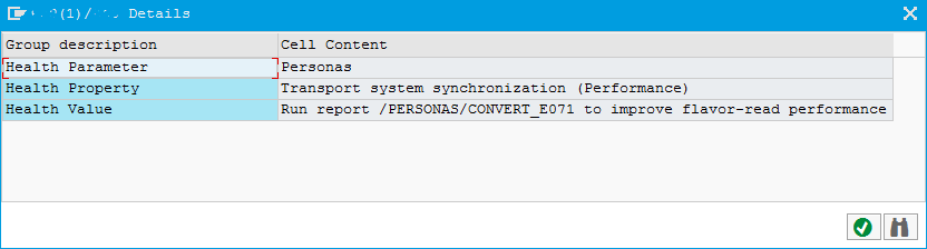 improve SAP Screen Personas flavor read performance