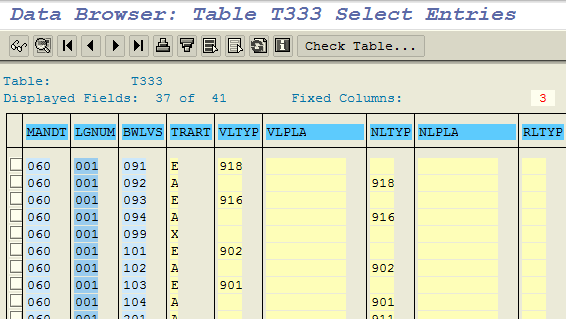 SAP table Data Browser default setting in SE11 or in SE16