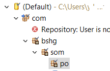 repository package in workspace