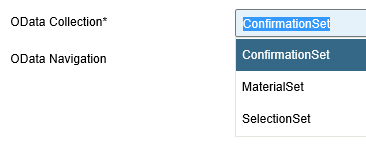 addressable OData collections in SAP Web IDE created in ABAP