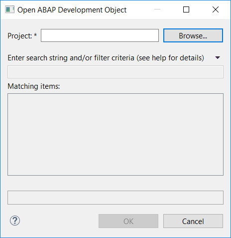 ABAP project