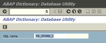 remove all table data using SE14