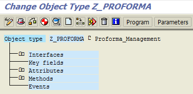 SAP business object type properties