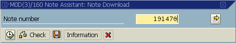 SAP Notes download OSS Note by note number