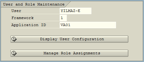 SAP Screen Personas Administration for User and Role Maintenance
