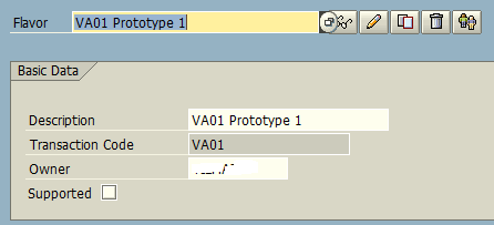 SAP Screen Personas basic data