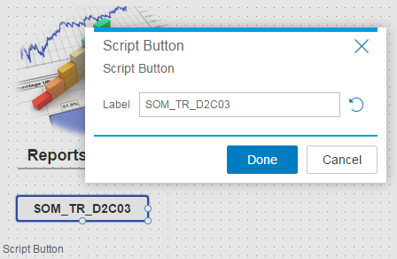 SAP Personas Script Button control