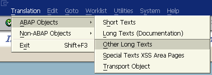 SAP SE63 transaction for SAP Smartform translation