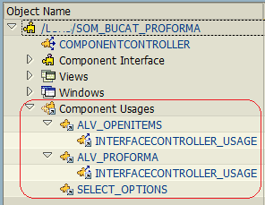 component usages for data binding