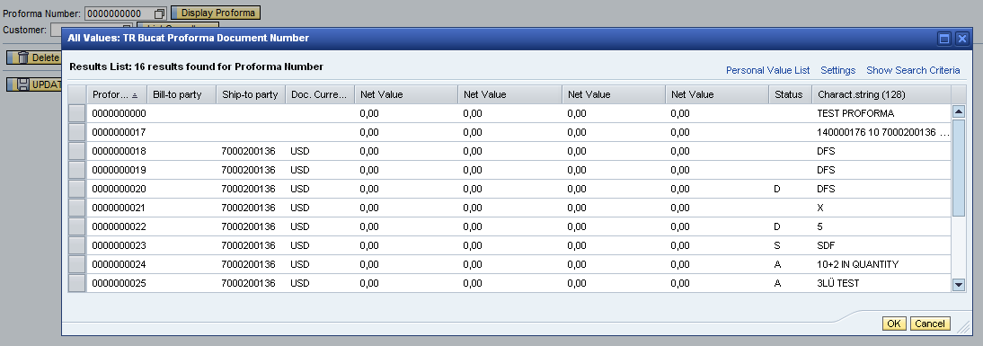  ABAP Search Help on SAP Web Dynpro page